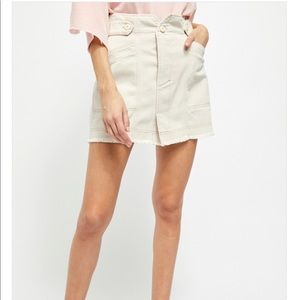 Free People alpha utility skirt NWT